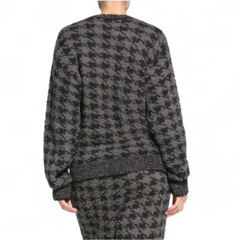 Skims “Onyx Houndstooth” Pullover - image 5